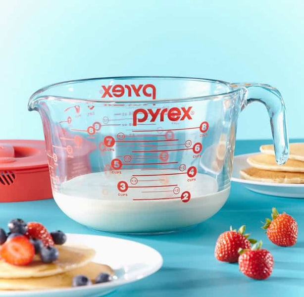 Grab this ever popular Pyrex Measuring Cup with Lid for under $19 today! This is great to have for Holiday baking
