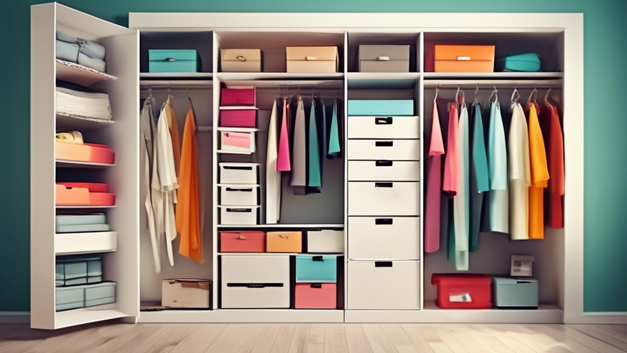 Closet Storage Solutions: Maximizing Space with Boxes