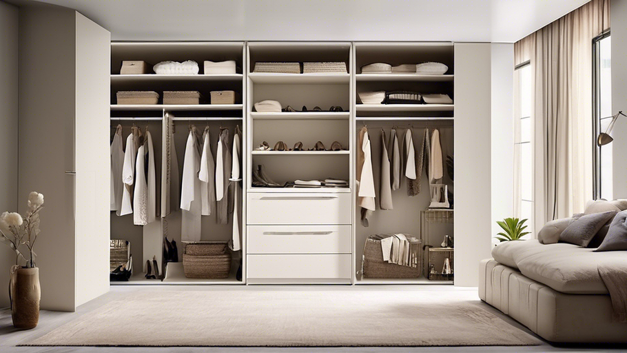 Closet Storage Cabinets with Doors: Maximize Space and Style