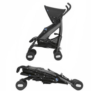 Chicco Echo Twin Stroller, Coal