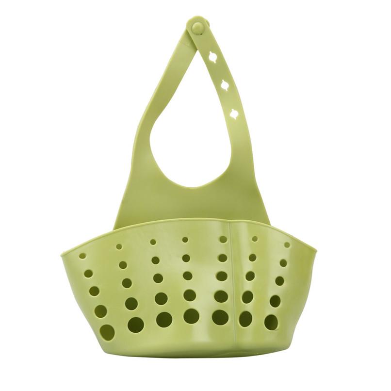 12*22CM Portable Home Kitchen Hanging Drain Bag Basket Bath Storage Tools Sink Holder Kitchen Accessory Free Shipping 3D20#F#