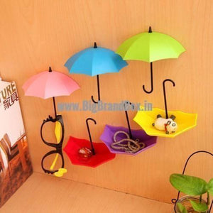 3 pcs Set - Umbrella Shape Hook Key Holder