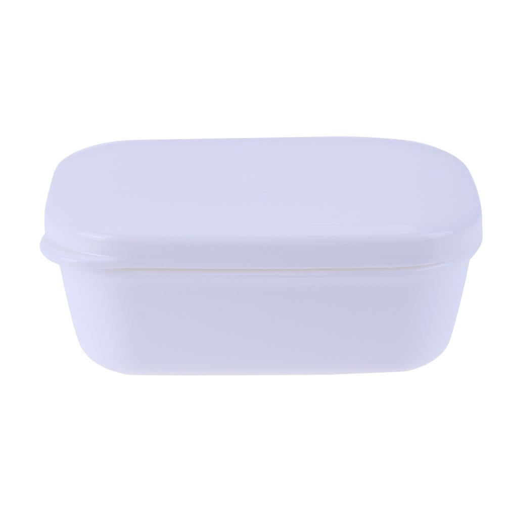 1pc Home Travel Soap Box Soap Holder with Lid Seal Leak-proof Dish Drain Layer Portable Case Storage Basket Bathroom Products