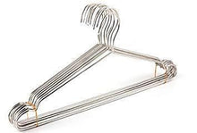 Load image into Gallery viewer, Latest zoomy far stainless steel coat drying rack clothes hanger 42cm clothes hangers