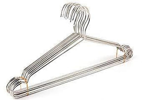 Latest zoomy far stainless steel coat drying rack clothes hanger 42cm clothes hangers
