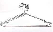 Load image into Gallery viewer, Home zoomy far stainless steel coat drying rack clothes hanger 42cm clothes hangers