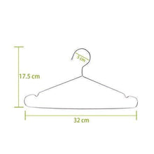 Load image into Gallery viewer, Featured jetdio 12 5 children stainless steel clothes shirts hanger with notches children hanger cute small strong coats hanger for kids 30pack