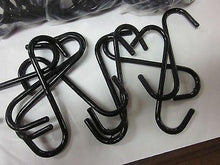 Load image into Gallery viewer, Results 150pc heavy duty plant hanger steel hooks 5 pvc coated s hook many uses