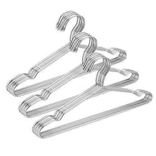 Load image into Gallery viewer, Discover the best jetdio 12 5 children stainless steel clothes shirts hanger with notches children hanger cute small strong coats hanger for kids 30pack