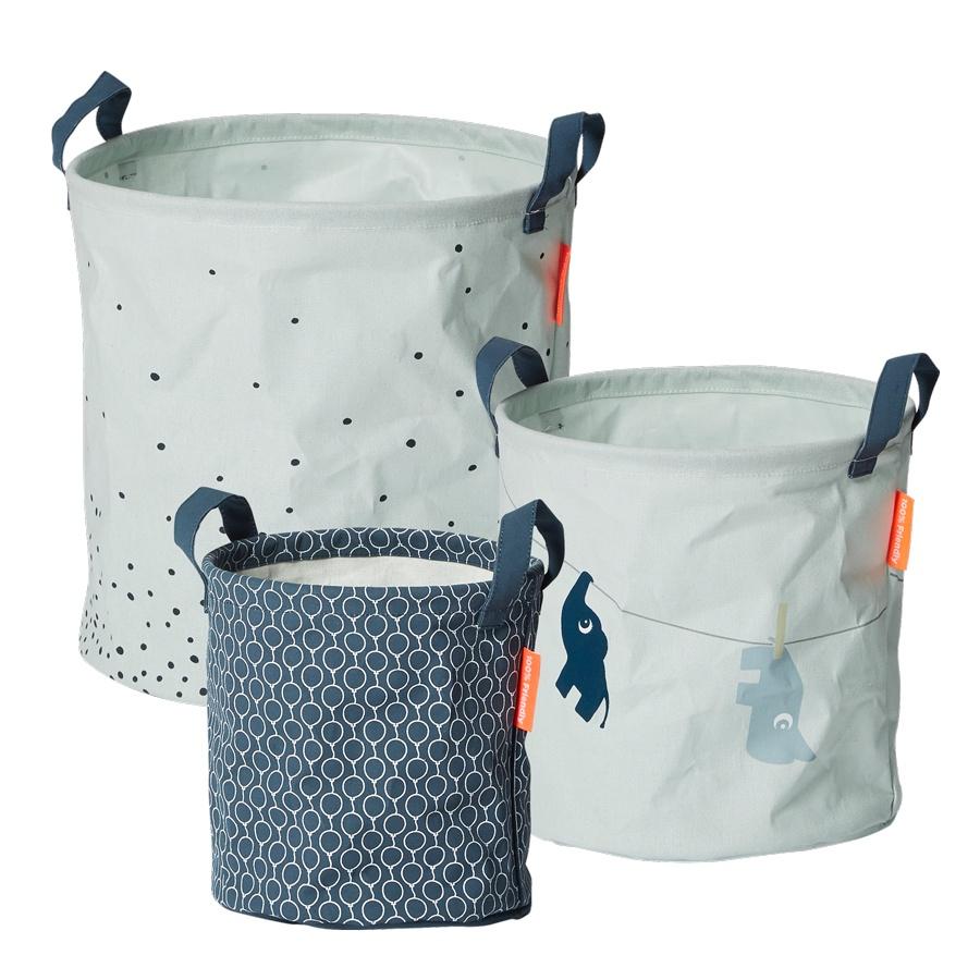 Done by Deer Soft Toy Storage Baskets 3pc