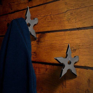 Best aprince set of 2 stainless steel new star door coat hook clothes hanger holder star hook set of 2