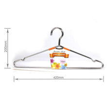 Load image into Gallery viewer, Explore amazcafe 10 pcs 16 5 heavy duty stainless steel clothing clothes coat suit hangers