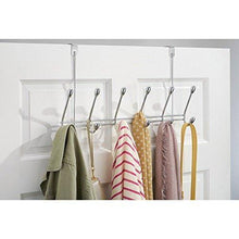 Load image into Gallery viewer, Shop watimas over door storage rack organizer hooks for coats hats robes clothes or towels