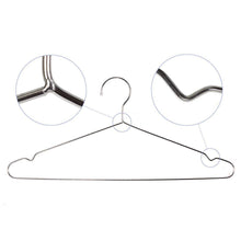 Load image into Gallery viewer, Get amazcafe 10 pcs 16 5 heavy duty stainless steel clothing clothes coat suit hangers