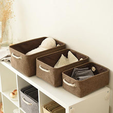 Load image into Gallery viewer, Washable Straw Plaited Sundries Basket Dirty Clothes Bin