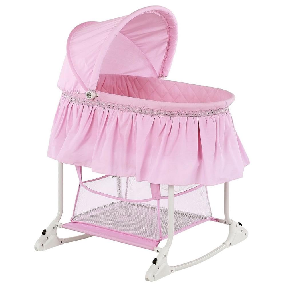 Dream On Me Willow Bassinet, Pink