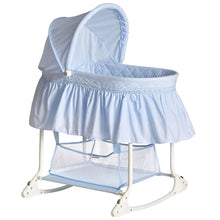 Load image into Gallery viewer, Dream On Me Willow Bassinet, Sky Blue
