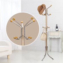 Load image into Gallery viewer, Cheap coat stand rack stainless steel simple assembly hangers landing creative racks