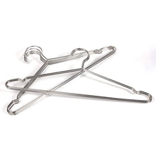 Load image into Gallery viewer, Featured amazcafe 10 pcs 16 5 heavy duty stainless steel clothing clothes coat suit hangers