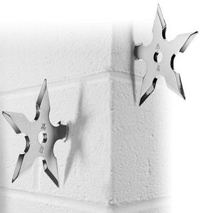 Results coat hooks ninja throwing darts star stainless steel creative wall door hook clothes hats hanger holder home decoration 5 pcs