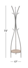 Load image into Gallery viewer, Best deco 79 77602 coat rack silver