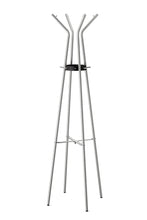 Load image into Gallery viewer, Buy zack stainless steel teros matt finished coat stand 21 26 x 68 90 silver metallic
