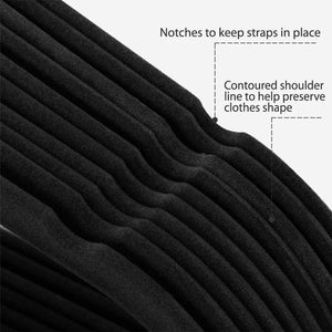 Discover the topgalaxy z velvet suit hangers 20 pack closet clothes hangers non slip hangers for coat hanger pants hangers dorm hangers black