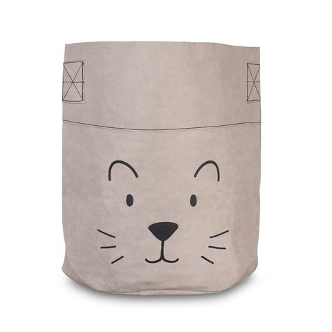Basket XL Paper Little Lion Grey