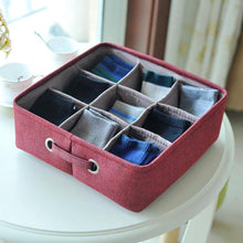 Load image into Gallery viewer, Linen Storage Basket Household Items Underwear Storage Box