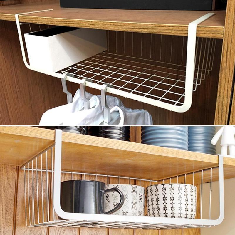 Easy-Hang Organizing Wire Storage Basket
