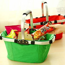 Load image into Gallery viewer, Foldable Shopping Basket Multifunctional Storage Basket Folding Basket