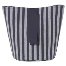 Load image into Gallery viewer, Chambray Basket with Webbing Strap - Stripped