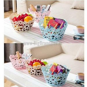 Creative Flower Hollow Multipurpose Storage Basket