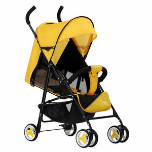 High Landscape Ultra-light Foldable baby Infant Four-wheel Strollers