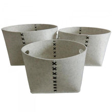 Load image into Gallery viewer, Felt Storage Baskets - Laundry, Bathroom, Office &amp; Kitchen Supplies