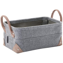 Load image into Gallery viewer, Lubin Square Bath Storage Bin, Basket Organizer for Towels, Magazines, Toys