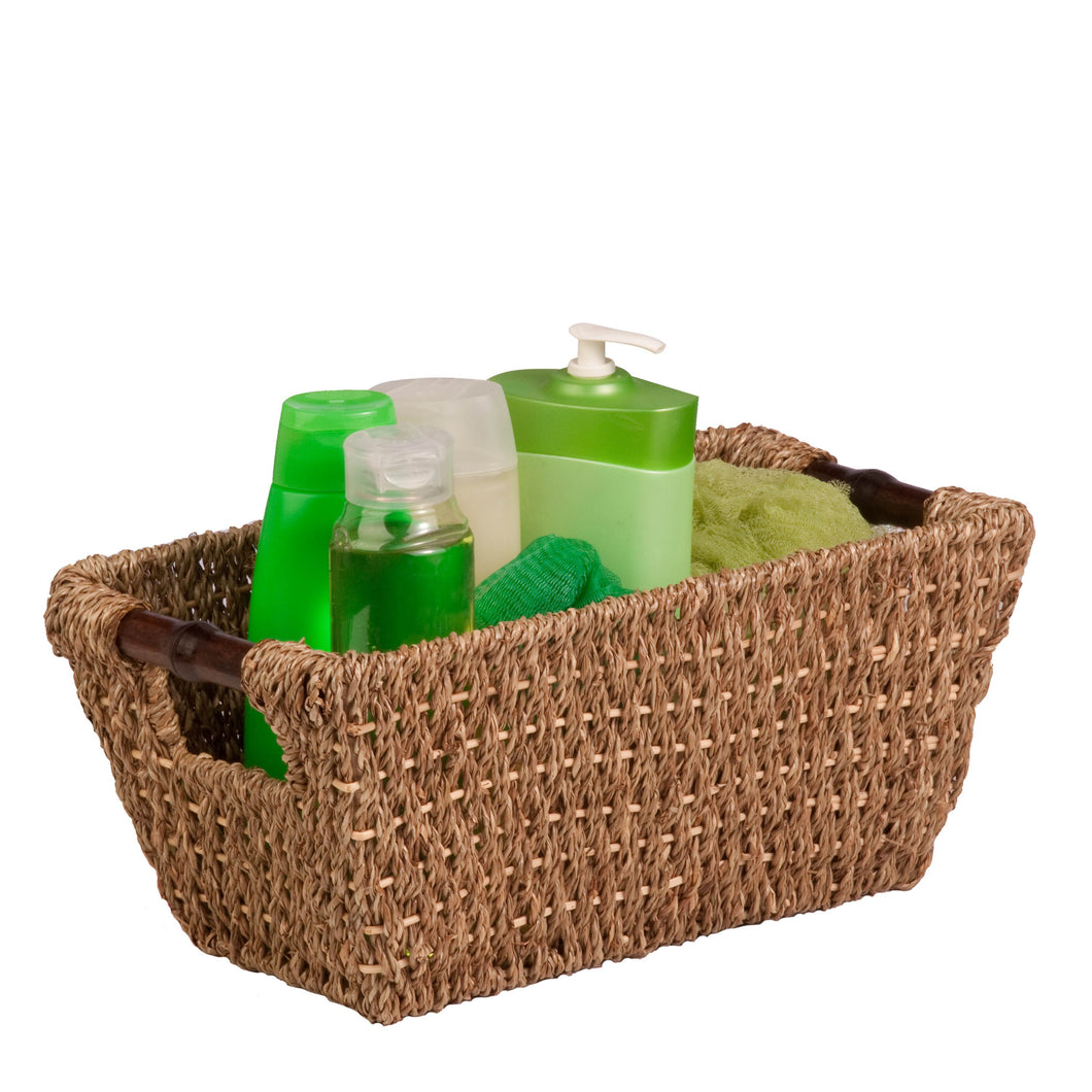 Small Seagrass Basket, Natural