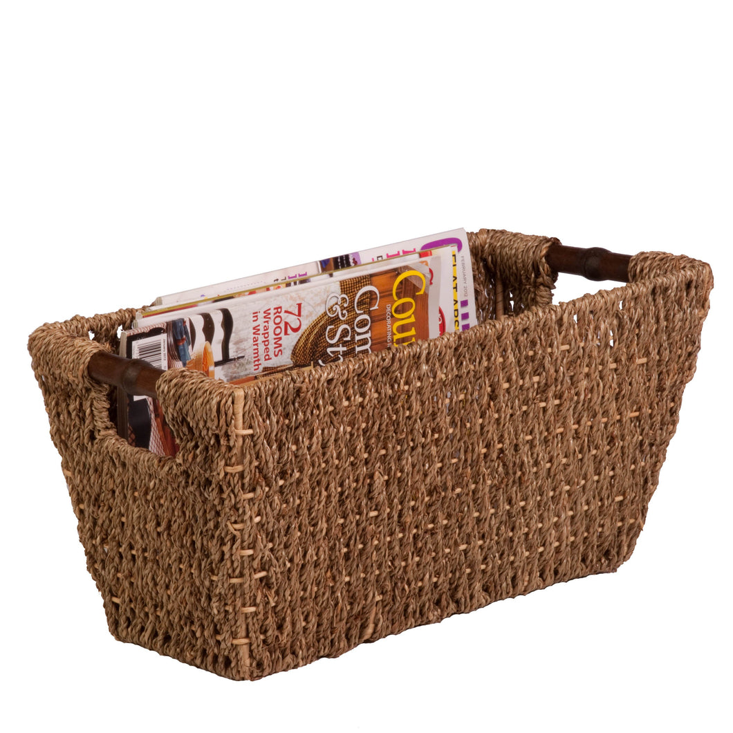 Medium Seagrass Basket, Natural