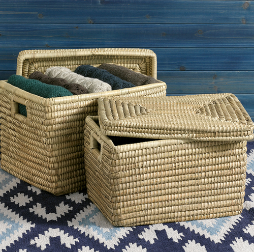 Handwoven Nested Storage Basket Set - do good shop ethical gifts
