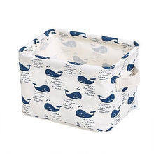 Load image into Gallery viewer, Desktop Storage Basket Cute Printing Waterproof Organizer