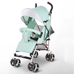 &Baby Stroller Baby Stroller Light high Landscape Key to fold The car Easy to fold to sit Reclining Umbrella (Color : 2#)