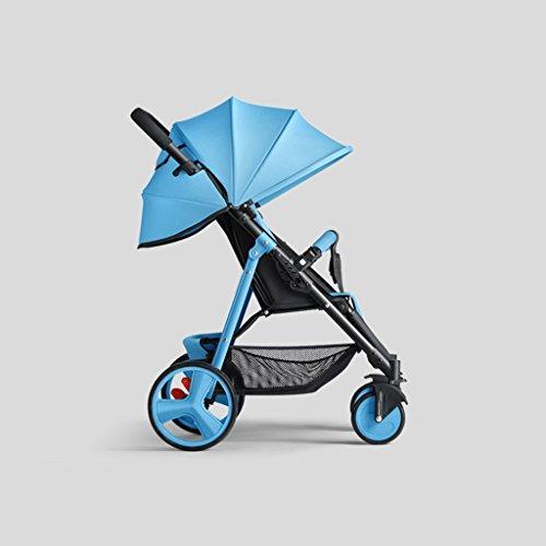 &Baby Stroller Baby Stroller Ultra Lightweight Portable Baby Trolley Lightweight Folding Umbrella (Color : 3#)