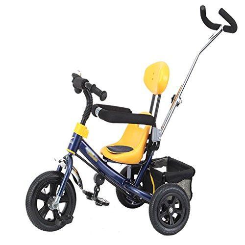 &Baby Stroller Baby Trike,All-Terrain Stroll Trike Ride On Perfect Fit 4-in-1 Trike (Color : B)
