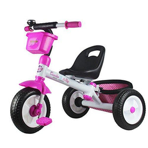 &Baby Stroller Baby Trike,Kid's Tricycle Roll 'n Rider Trike Ride On (Color : Pink)