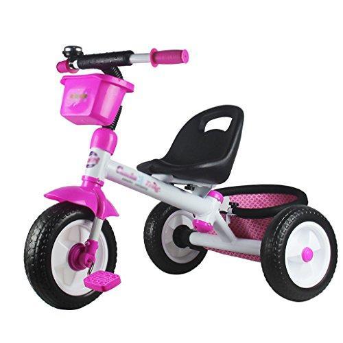 &Baby Stroller Baby Trike,Kid's Tricycle Roll 'n Rider Trike Ride On (Color : Pink)