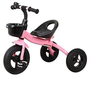&Baby Stroller Baby Trike,Kid's Tricycle Roll 'n Rider Trike Ride On (Color : Pink)