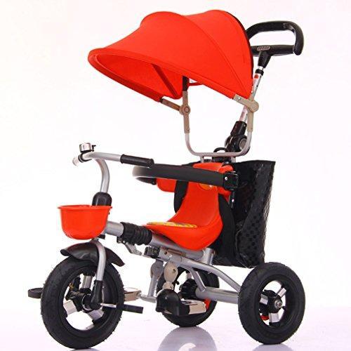 &Baby Stroller Children's Tricycle Baby Stroller Collapsible Baby Stroller 1-3-5 Years Old Trolley (Color : 2#)