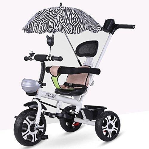 &Baby Stroller Children's Tricycle Bicycle 1-3 Years Old Children's Trolley Foam Wheel (Color : 4#)