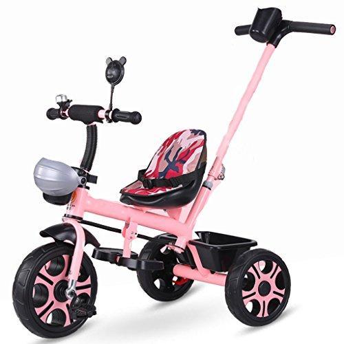 &Baby Stroller Children's Tricycle Bicycle Children's Trolley 1-3 Years Old Titanium Empty Wheel (Color : 2#)
