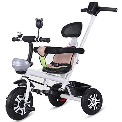 &Baby Stroller Children's Tricycle Bicycle Children's Trolley 1-3 Years Old Titanium Empty Wheel (Color : 4#)